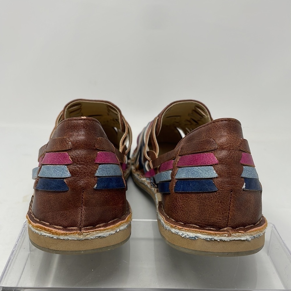 NWOT Angel Steps Huarache Slip-On Sandals 
SIZE 9 1/2(Runs Big-Ck Measurements) - Picture 5 of 12